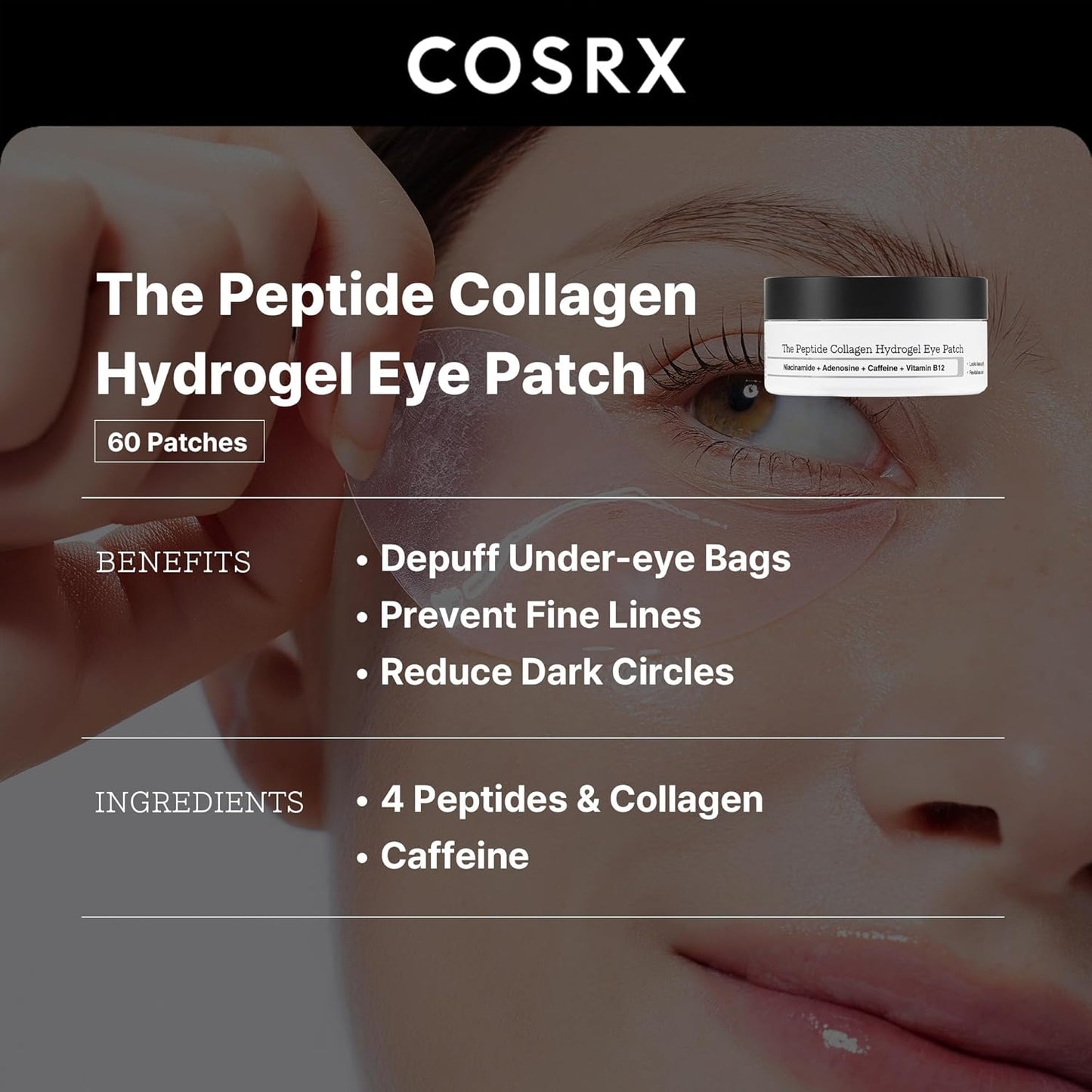 The Peptide Collagen Hydrogel Eye Patch