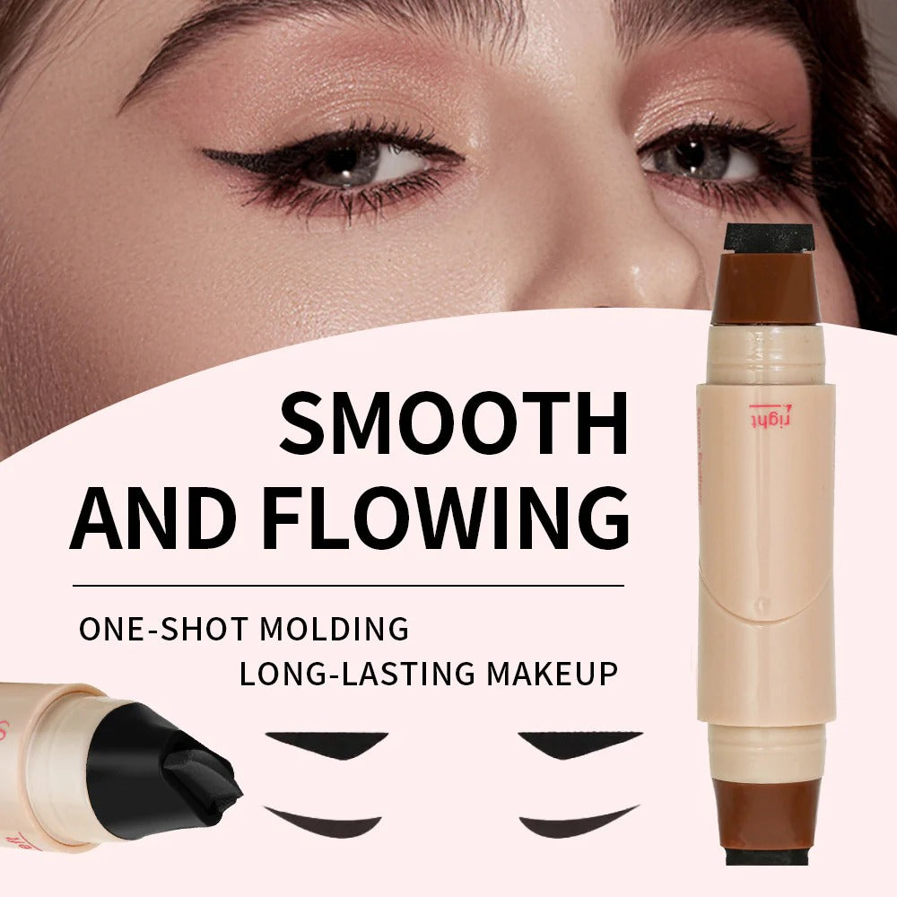 Rotating Eyeliner Stamp Pen - Black